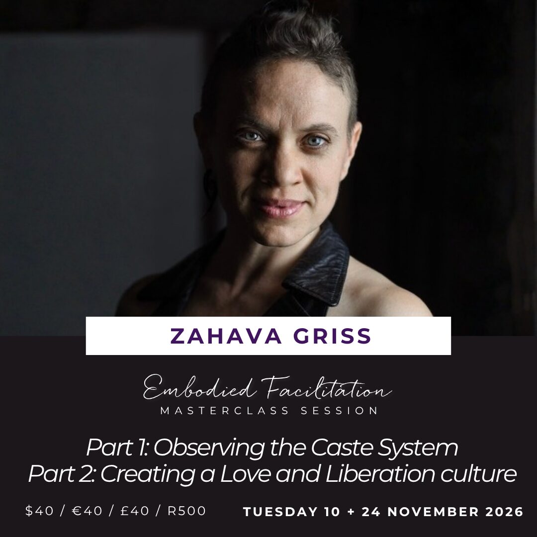 Masterclass Session - Zahava Griss 10 + 24 November 2026